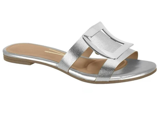 Vizzano Women's Flat Sandals with Wide Buckle