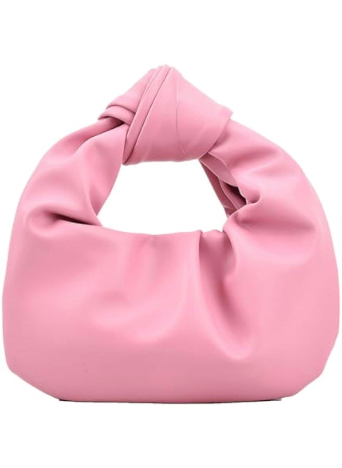 Women's Fashionable and Minimalist Pleated Cloud Bag Casual Versatile Candy Colored Handbag Solid Color