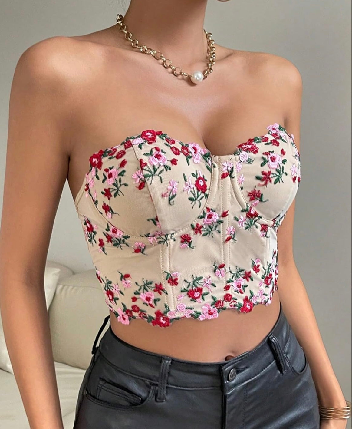 Women's Tube Tops Floral